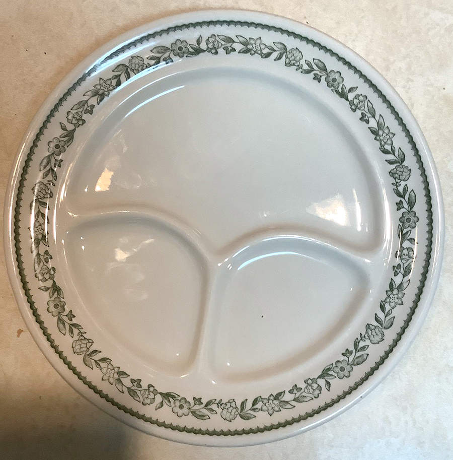Kenmore (No Trim) Grill Plate by Buffalo Pottery-1