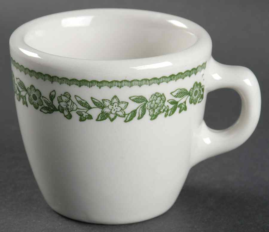 Kenmore (No Trim) Flat Cup by Buffalo Pottery-1
