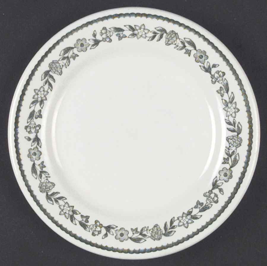 Kenmore (No Trim) Salad Plate by Buffalo Pottery-1