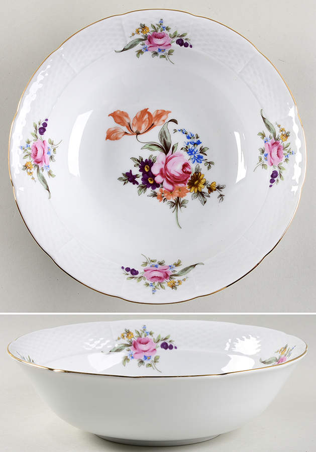 Minuet 9" Round Vegetable Bowl by Belfor-1