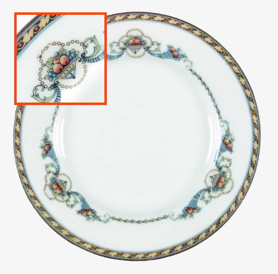 Horn of Plenty Bread & Butter Plate by Bernardaud-1
