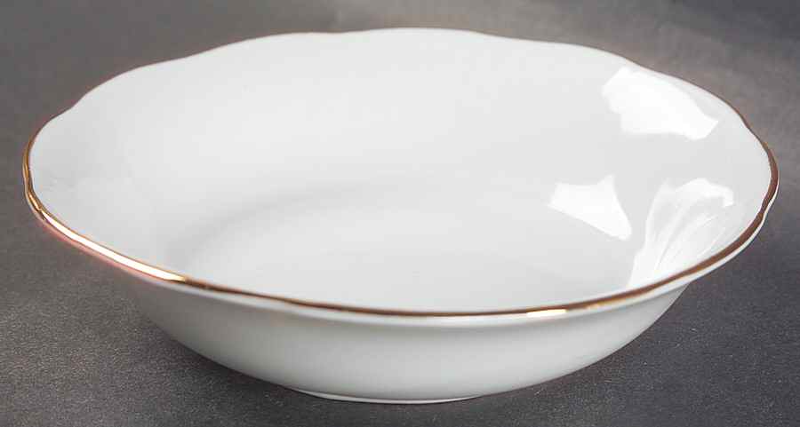 Gold Band Fruit/Dessert (Sauce) Bowl by Baum Brothers-1