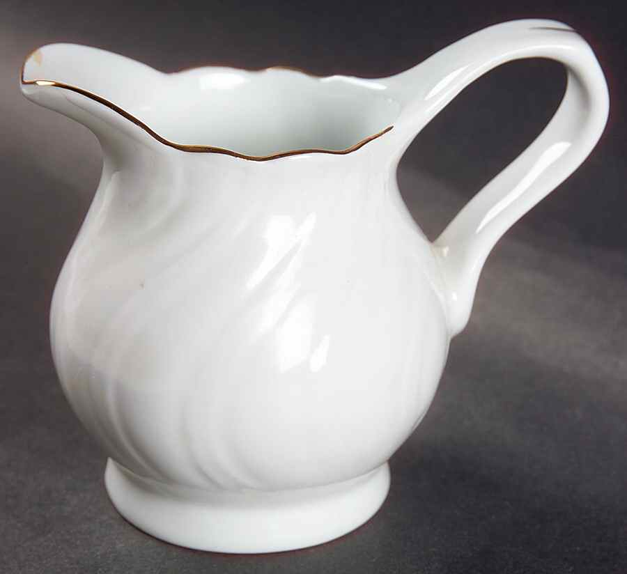 Gold Band Creamer by Baum Brothers-1