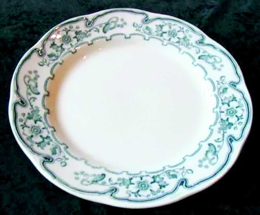 Gladys Blue Dinner Plate by Bishop & Stonier-1