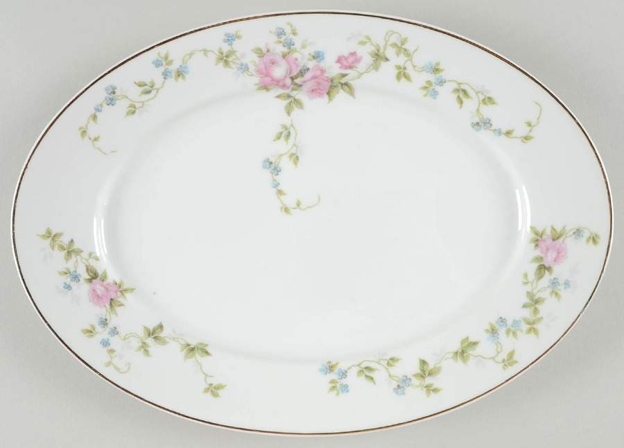 BAV41 12" Oval Serving Platter by Bavaria-1