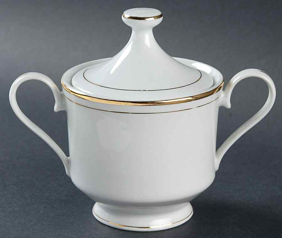 Bands Empress Sugar Bowl & Lid by Baum Brothers-1