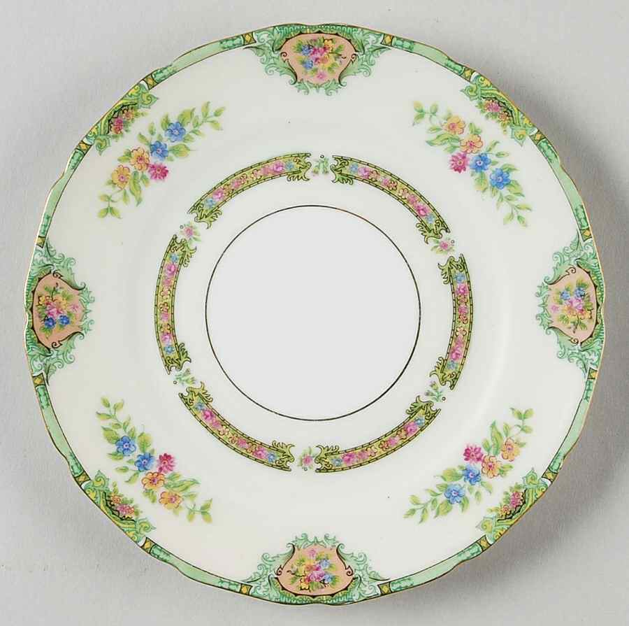 Marcia Green Bread & Butter Plate by Black Knight-1