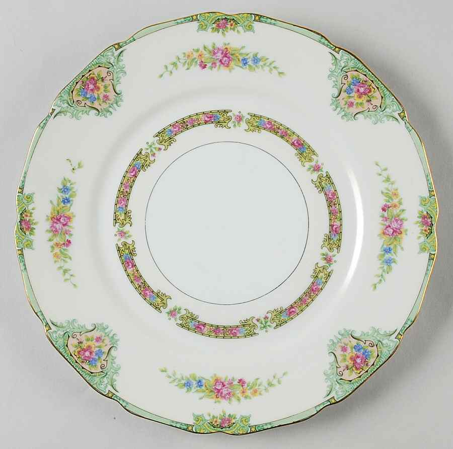 Marcia Green Dinner Plate by Black Knight-1