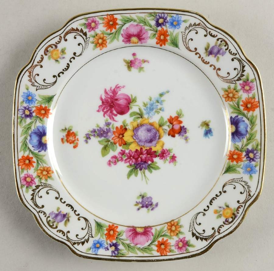 Royal Square Salad Plate by Bavaria-1