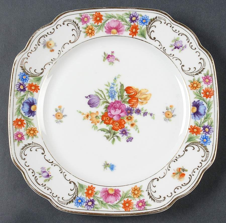 Royal Square Salad Plate by Bavaria-1