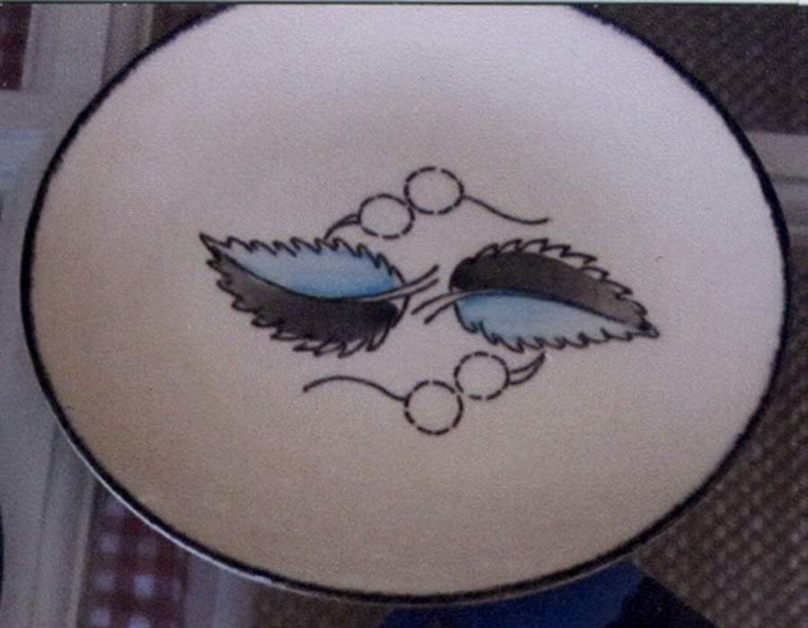 Wild Cherry 4 Salad Plate by Blue Ridge Southern Pottery-1