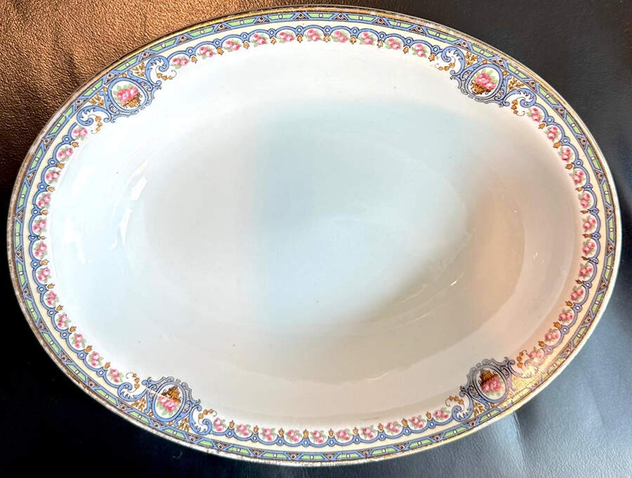 BER168 9" Oval Vegetable Bowl by Bernardaud-1