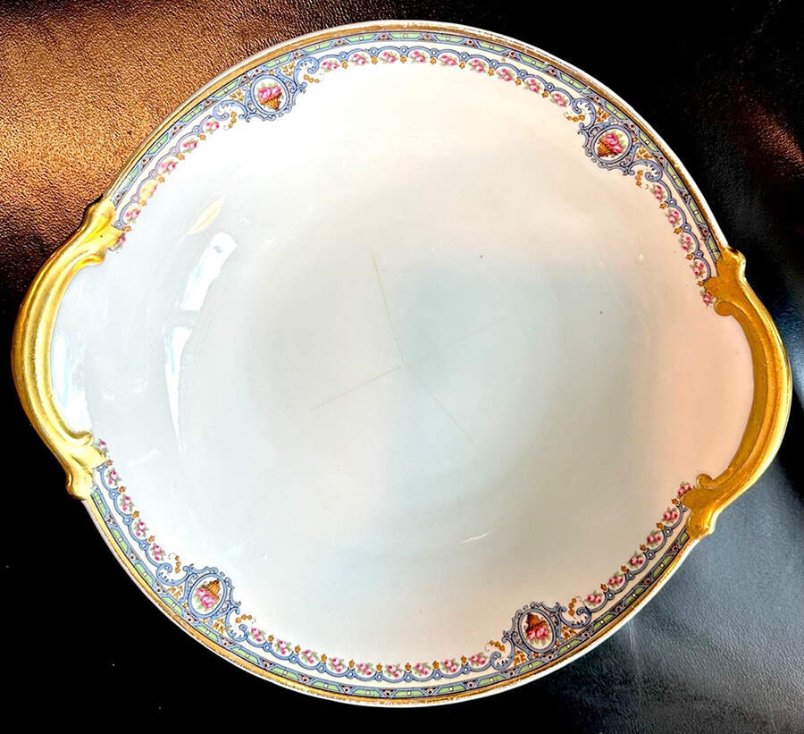 BER168 10" Oval Vegetable Bowl by Bernardaud-1