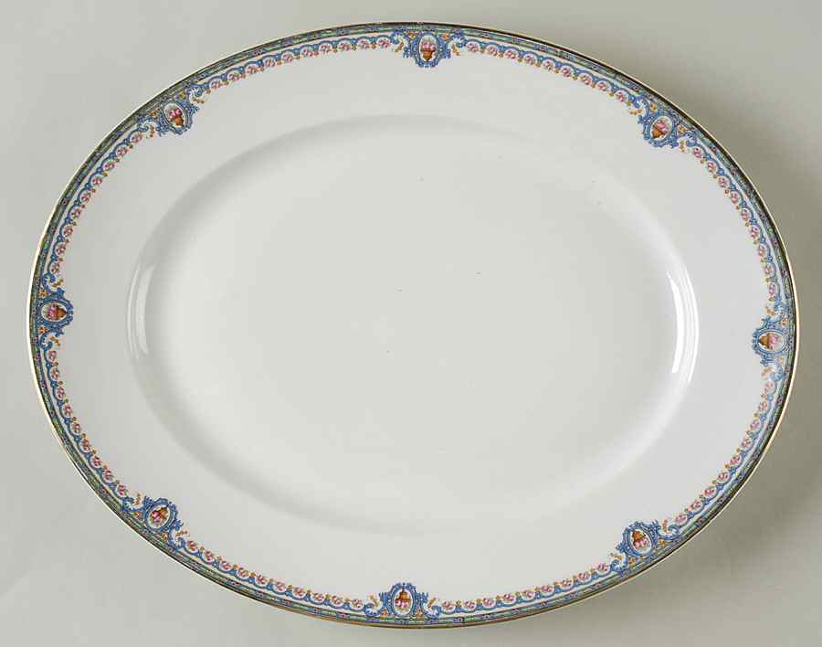 BER168 15" Oval Serving Platter by Bernardaud-1