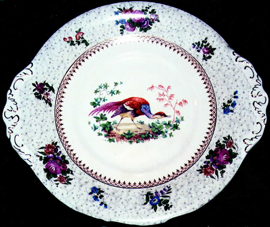 9571 (Smooth) Square Handled Cake Plate by Tiffany-1