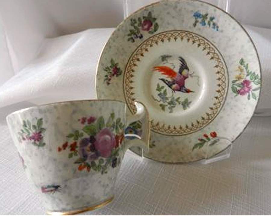 9571 (Smooth) Flat Demitasse Cup & Saucer Set by Tiffany-1