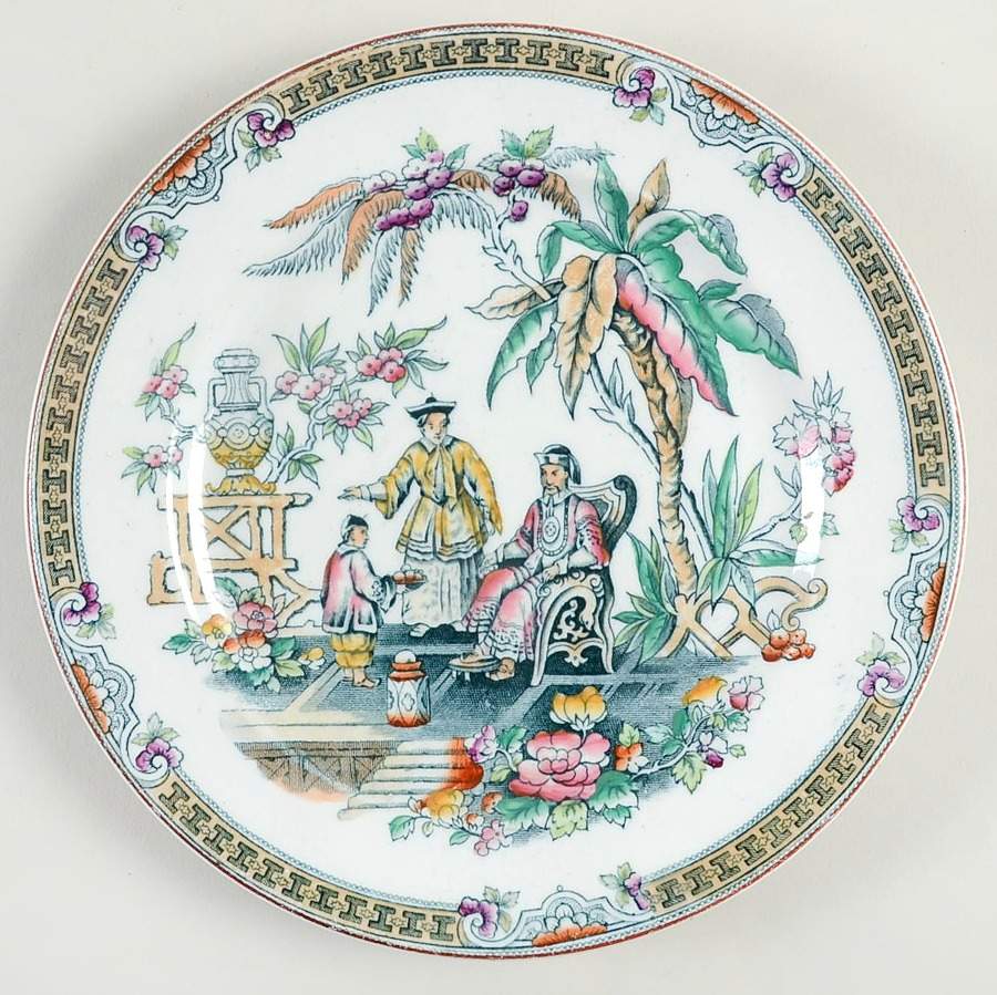 Pekin Luncheon Plate by Beech & Hancock-1