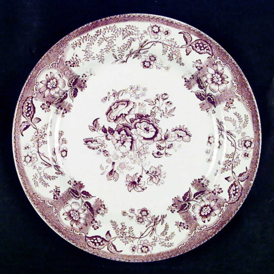 Persian Rose Dinner Plate by Baker & Co-1
