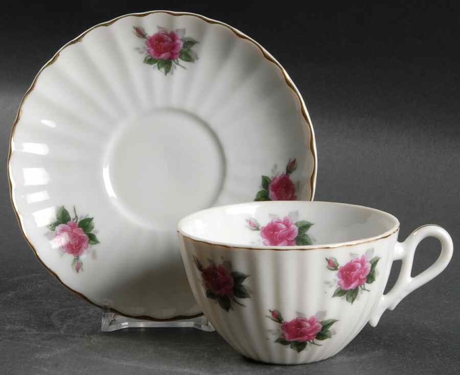 BND1 Flat Cup & Saucer Set by Bond (Japan)-1