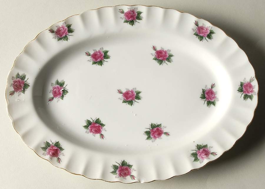 BND1 12" Oval Serving Platter by Bond (Japan)-1