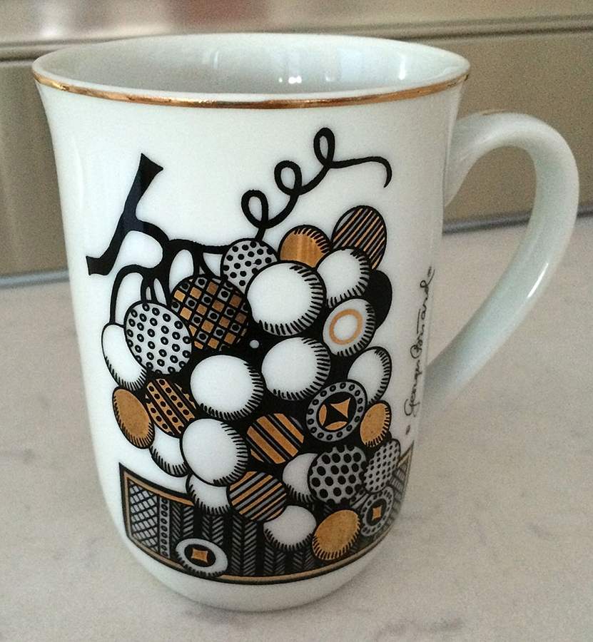 Forbidden Fruit Mug by Georges Briard-1