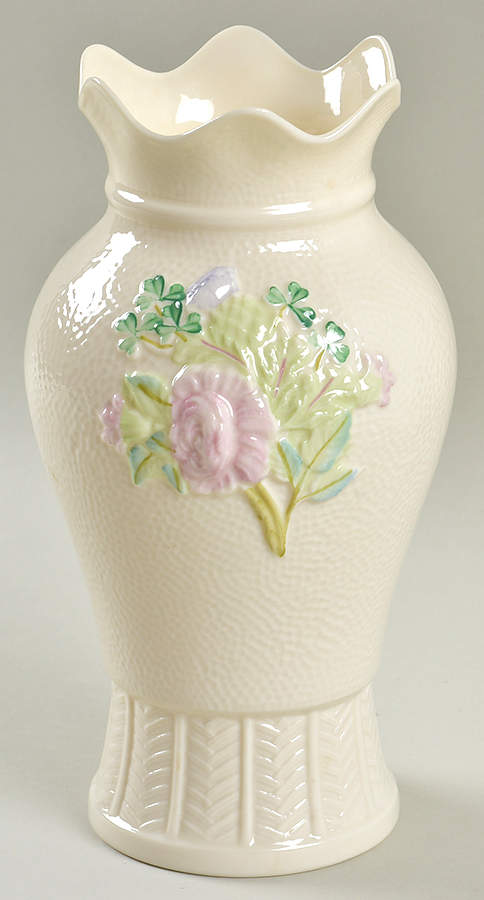 Killarney Collection 8" Vase by Belleek Pottery (Ireland)-1