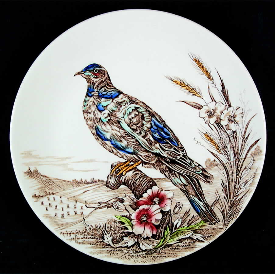 Wild Bird Dinner Plate by British Anchor-1