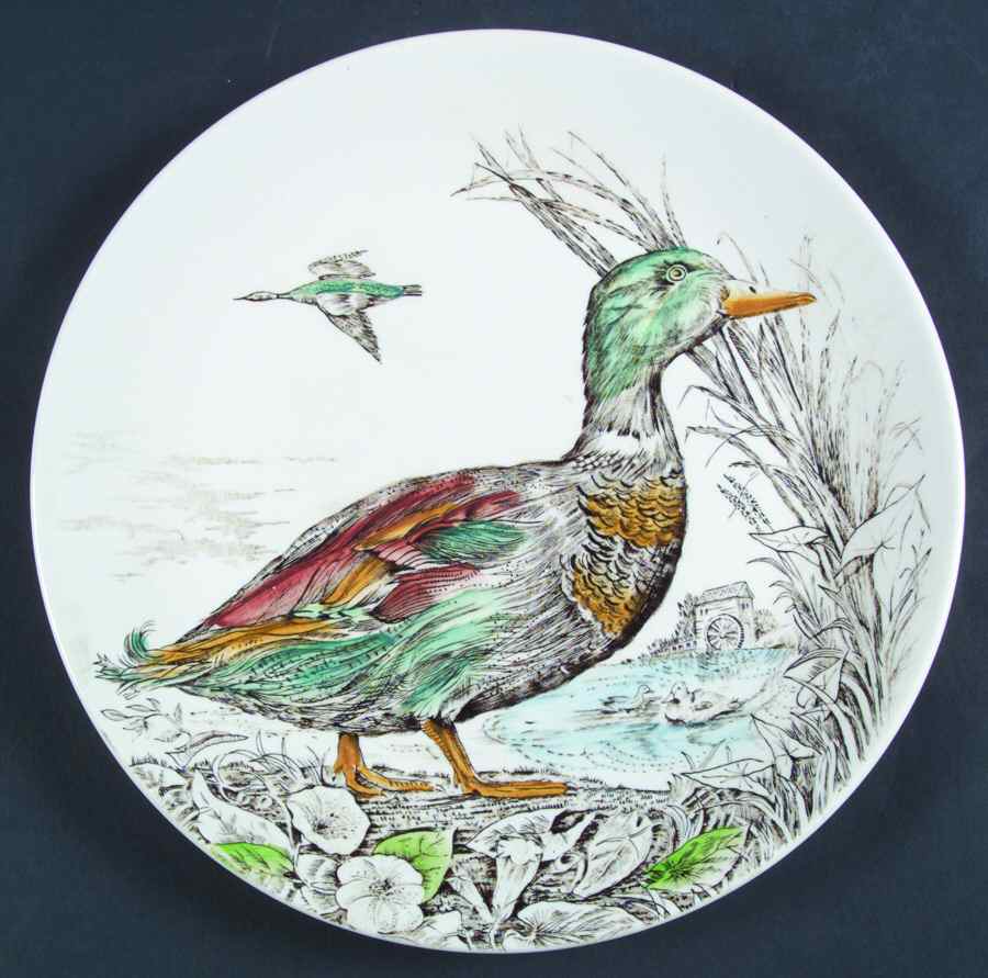 Wild Bird Dinner Plate by British Anchor-1