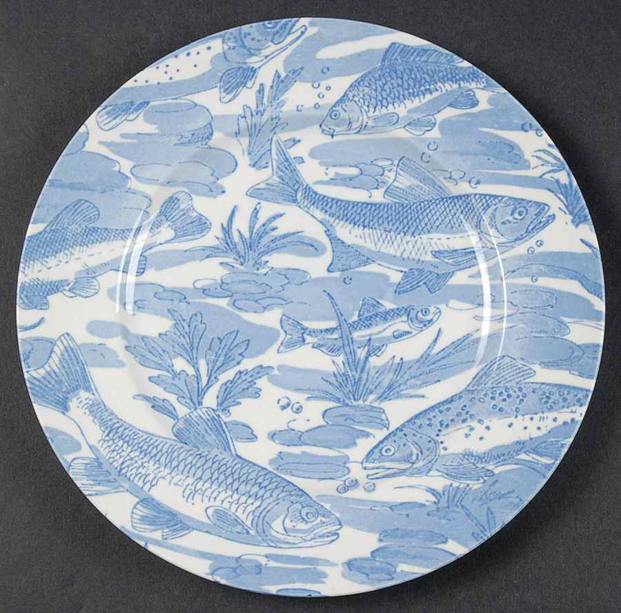 Dovedale Salad Plate by Burgess & Leigh-1