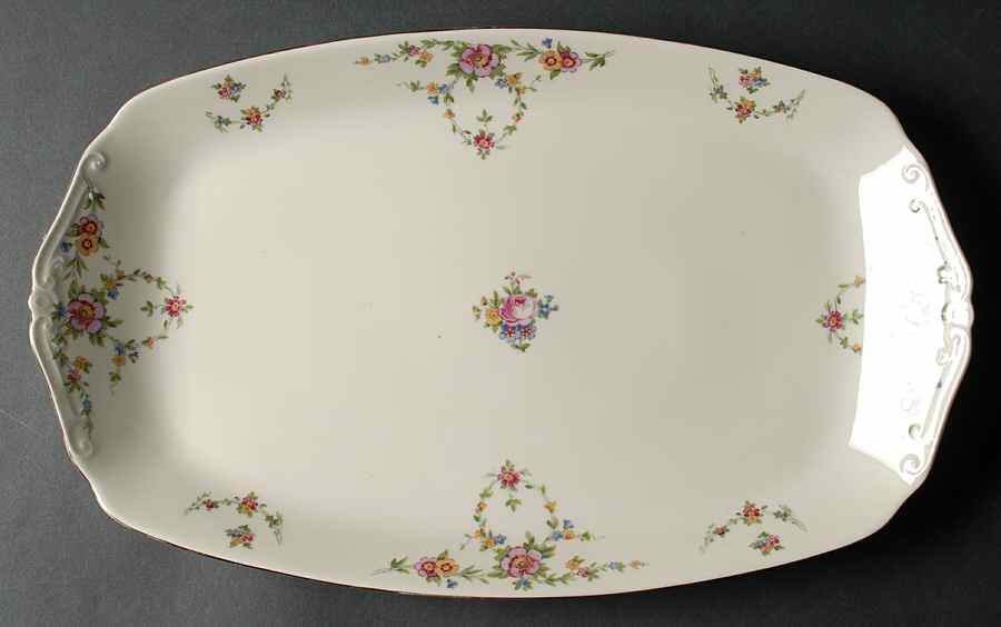 BAR25 16" Oval Serving Platter by Baronet-1