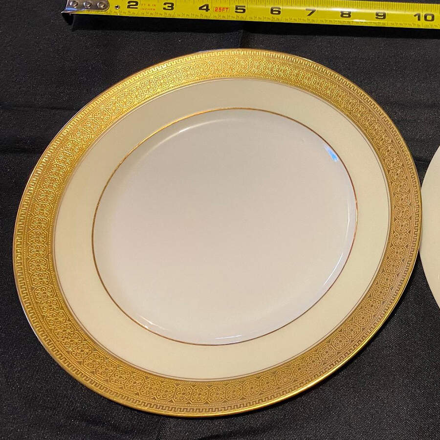 BOJ30 Dinner Plate by Jean Boyer (Limoges)-1