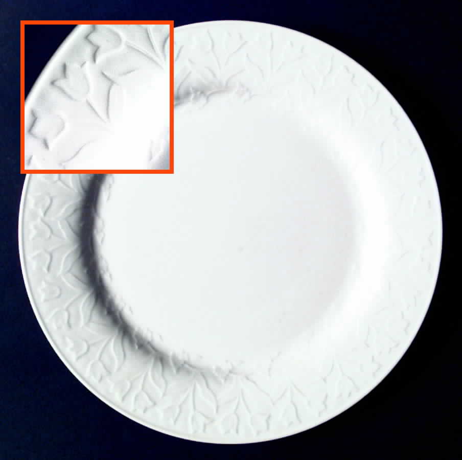 Whisper White Dinner Plate by Block-1