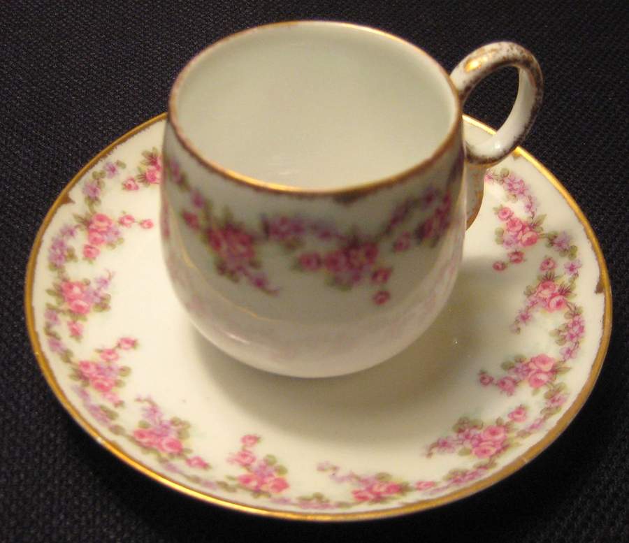 BWD185 Flat Demitasse Cup & Saucer Set by Bawo & Dotter-1