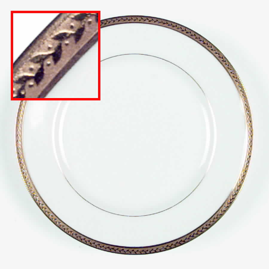 BOJ31 Bread & Butter Plate by Jean Boyer (Limoges)-1