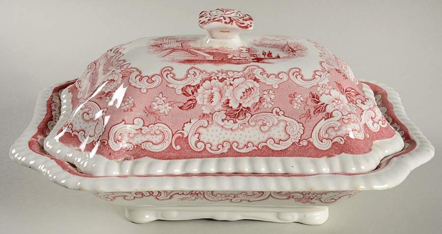 Athena Red Square Covered Vegetable by Bishop & Stonier-1