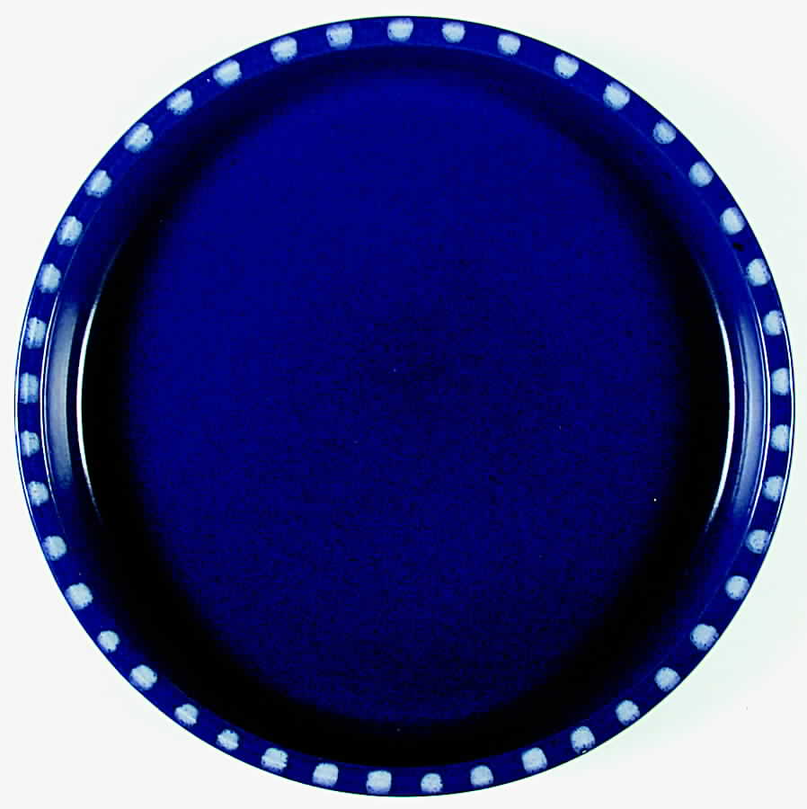 Rhythm Blue Dinner Plate by Block-1