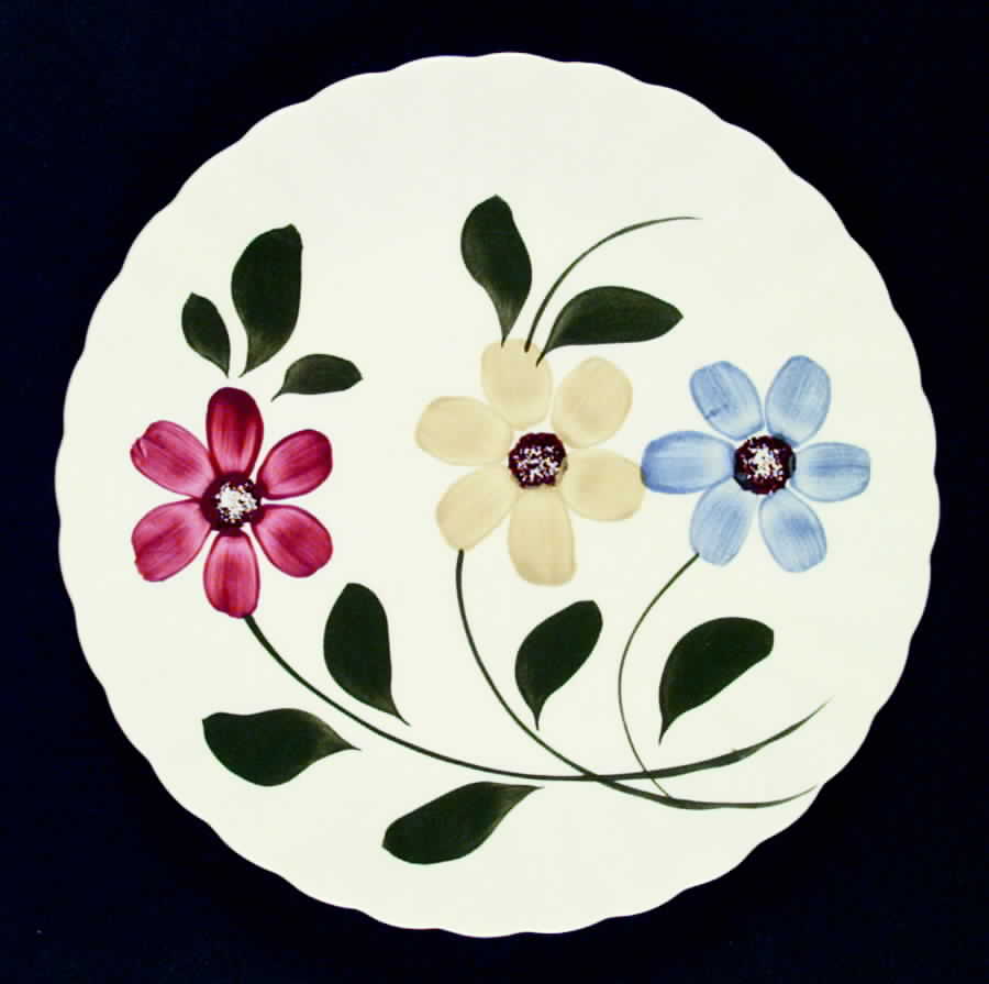 Charmer Luncheon Plate by Blue Ridge Southern Pottery-1