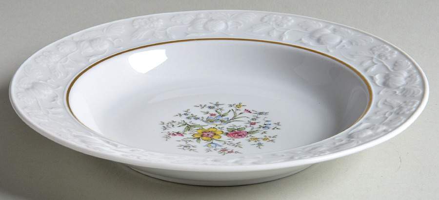 Garland Rim Soup Bowl by Belkraft-1