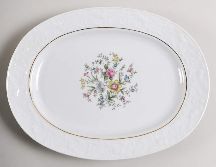 Garland 12" Oval Serving Platter by Belkraft-1