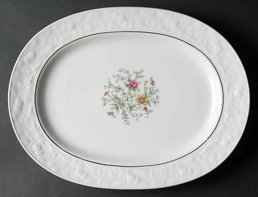 Garland 15" Oval Serving Platter by Belkraft-1