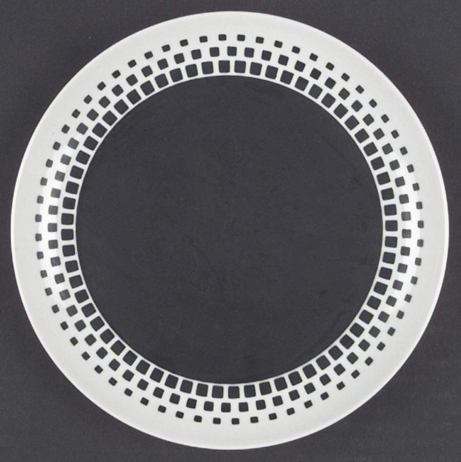 Mosaico Salad Plate by Bidasoa (Spain)-1