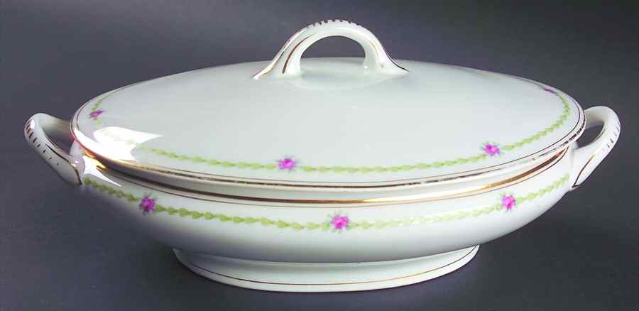 BSS36 Oval Covered Vegetable by Bassett-1