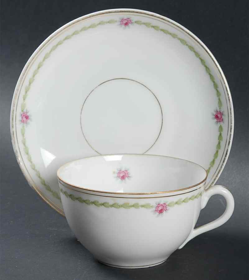 BSS36 Flat Cup & Saucer Set by Bassett-1