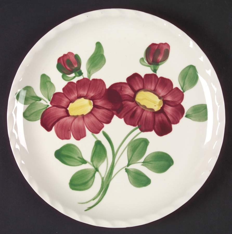 Mirror Image Luncheon Plate by Blue Ridge Southern Pottery-1