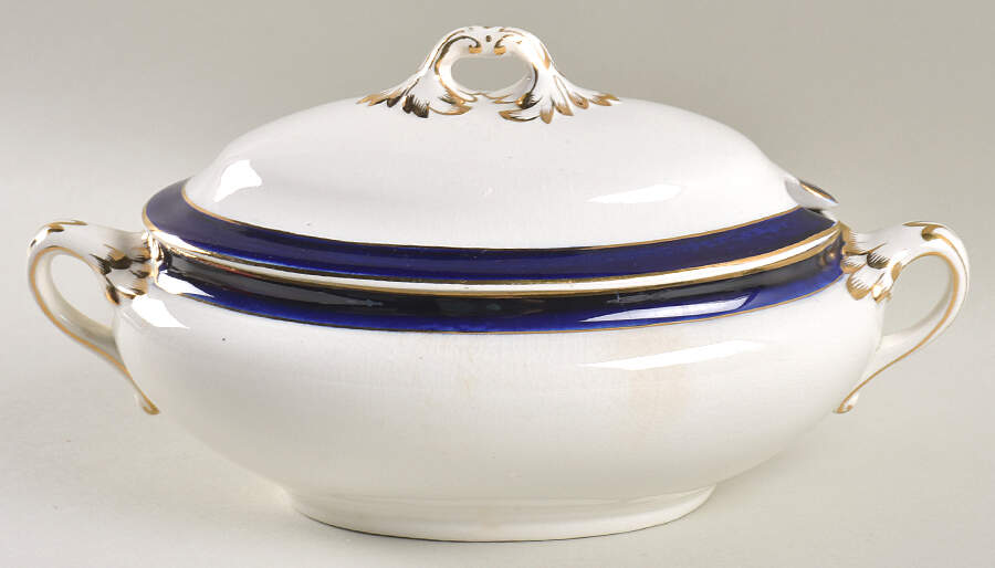 BOO16 Sauce Boat & Lid by Booths-1