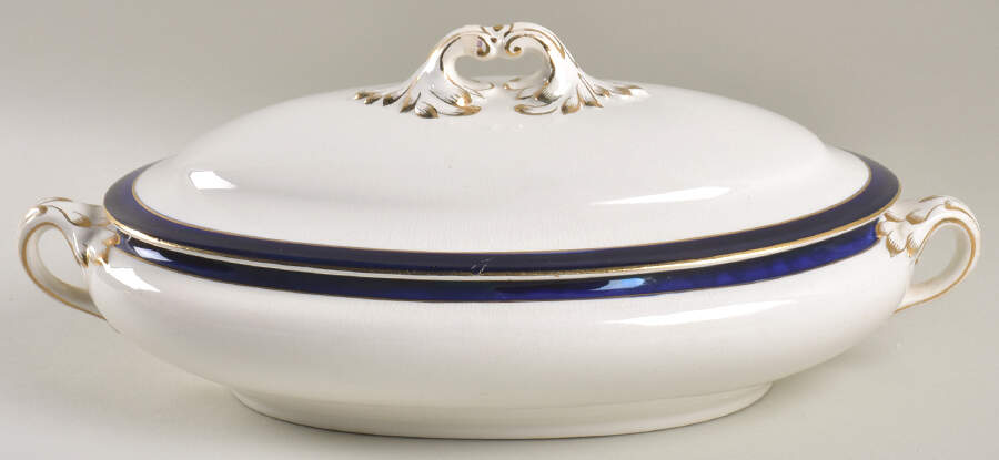 BOO16 Oval Covered Vegetable by Booths-1
