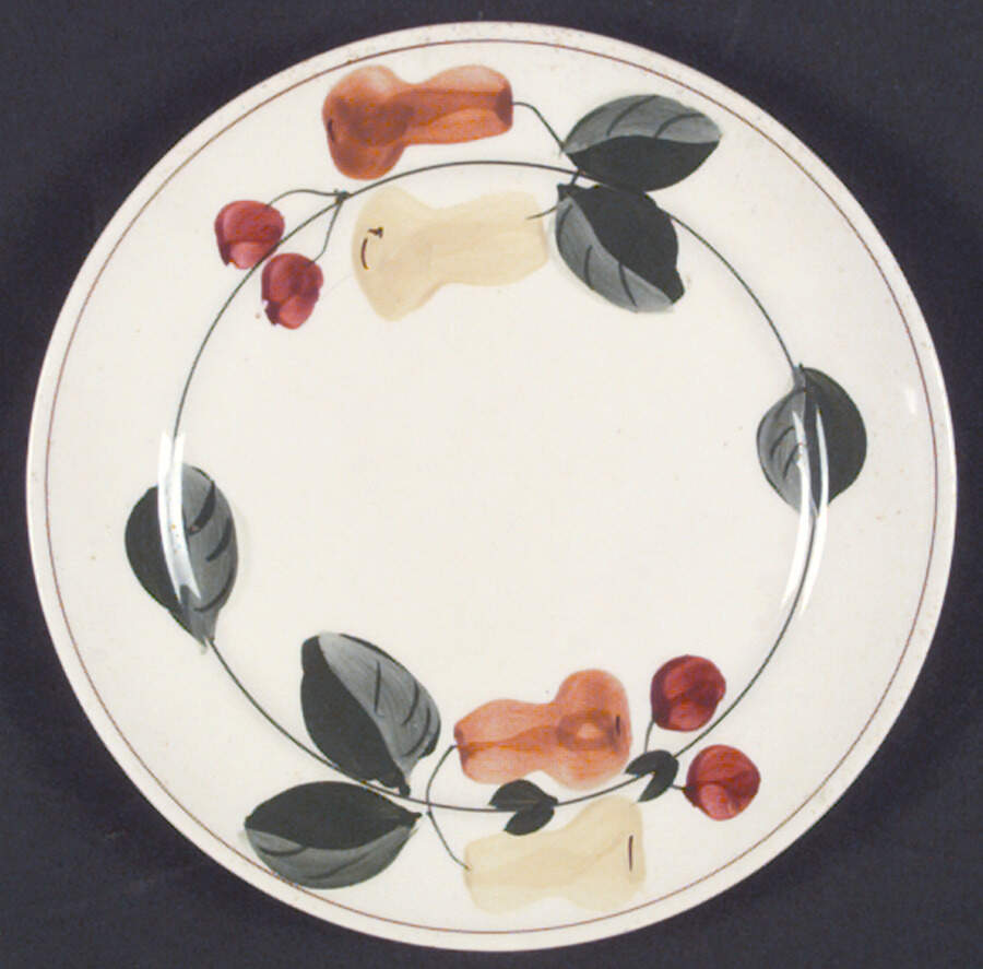 Leafy Fruit Ring Salad Plate by Blue Ridge Southern Pottery-1