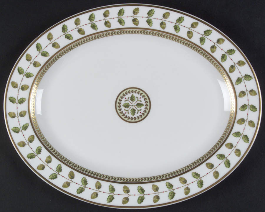 Constance 13" Oval Serving Platter by Bernardaud-1