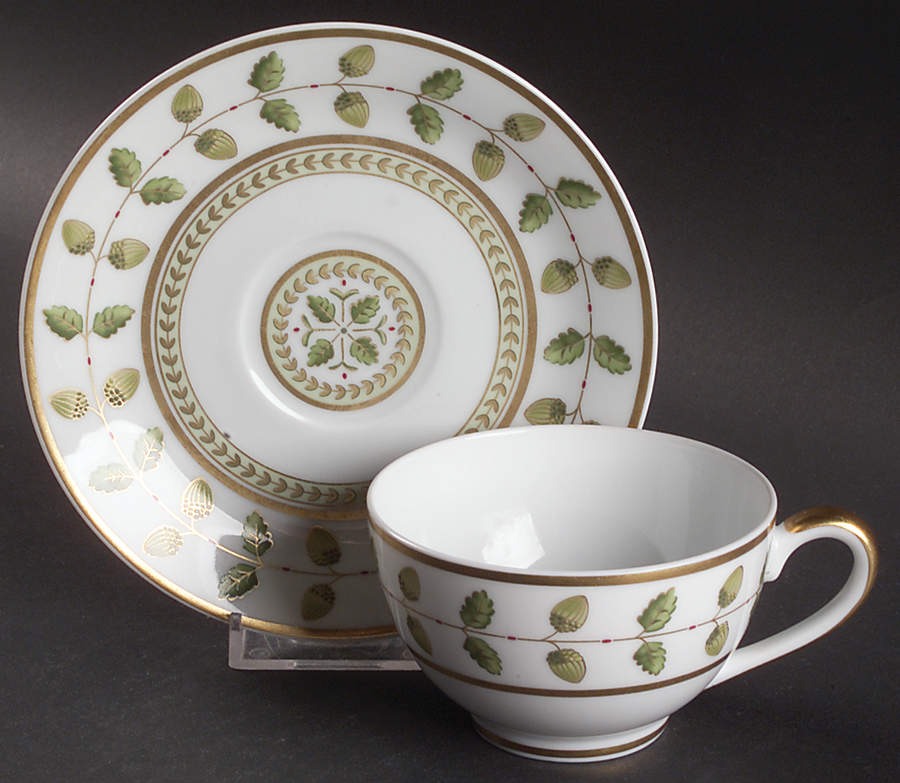 Constance Footed Cup & Saucer Set by Bernardaud-1