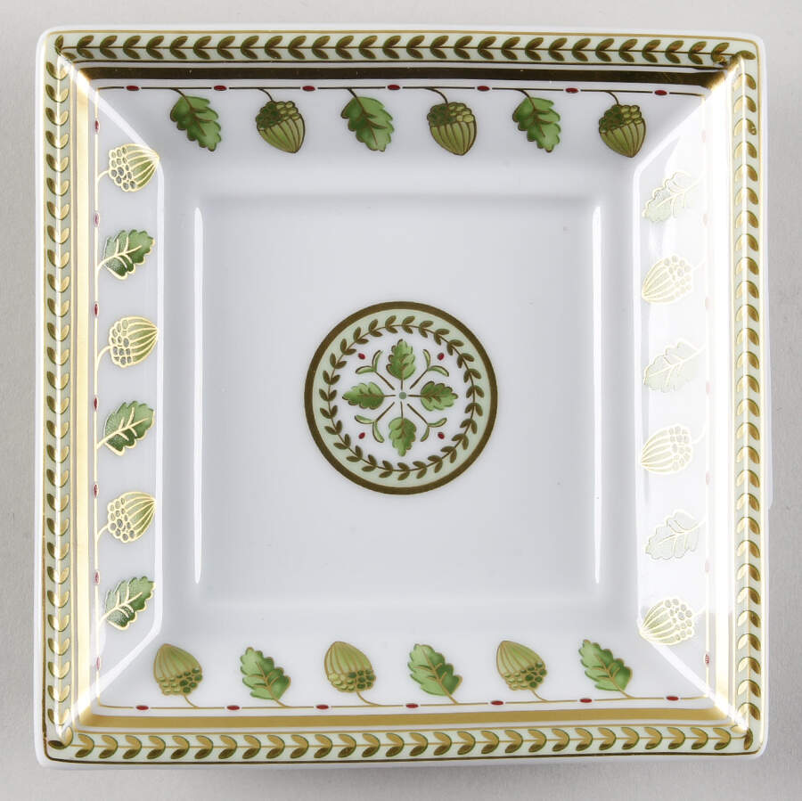 Constance Medium Square Dish by Bernardaud-1